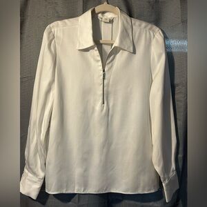 Club Monaco White Blouse